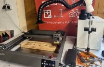 Logo Test machine gravure Laser Creality Falcon2 40 watts (…)