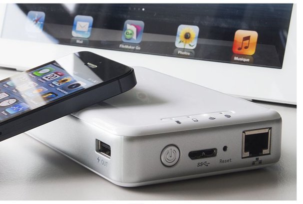 Test Storeva X-air, boitier disque dur externe USB3, WIFI, NAS et autonome ! 