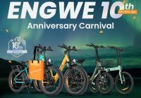 Deal Anniversaire ENGWE 10 ans, promotions sur leurs vélos (...)