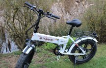 Logo TEST Fat Bike pliant ENGWE EP-2 PRO 750 Watts, un VTT (...)