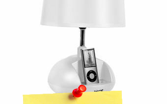 iHome iHL64 lampe de chevet avec dock iPod et enceinte (...)