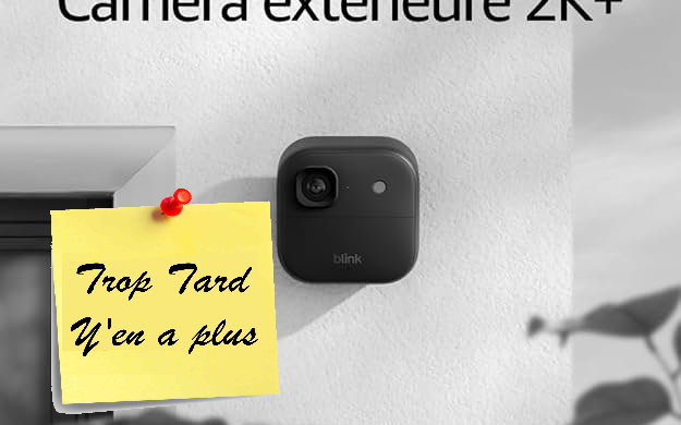 Les Kit caméra Blink 2K extérieur et caméra intérieur 2K (...)