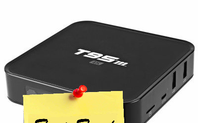 BOX TV Sunvell T95M 4K, afficheur, S905X et Android (...)