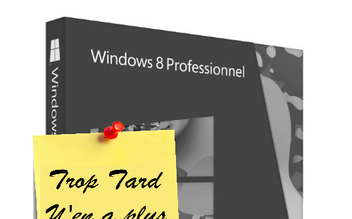 Windows 8 Maj édition boite DVD 39€90 livré