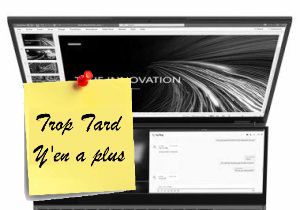 Le PC portable atypique N-one NBook Fly, double écran (...)