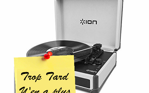 Tourne-disque valise Vinyl Motion Deluxe ION Audio, (...)