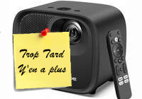 Deal expiré Projecteur ETOE E3 Pro Full HD GoogleTV, 600 Lumens (…)