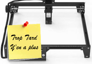 Deal expiré Machine de gravure Laser Mecpow X3 Pro 5 watts à 99,99€ (...)