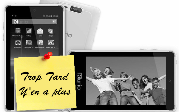 Kurio 4S touch, mini tablette android pour enfant à (...)