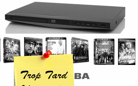 Un lecteur Blu-Ray Toshiba USB DivX offert pour achat (...)