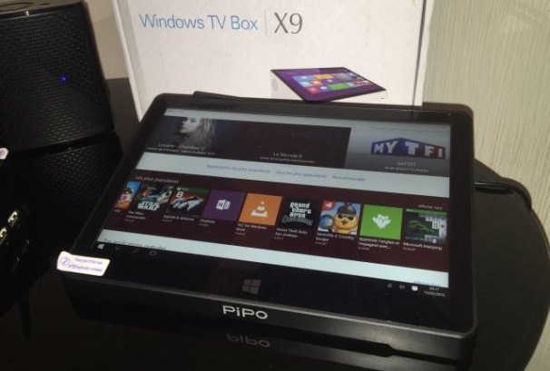 Test Mini PC Pipo X9 Windows 10 et Android avec écran tactile 