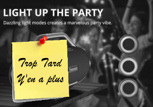 La Tronsmart Bang Max Party, 130 W, lumières et karaoké (…)
