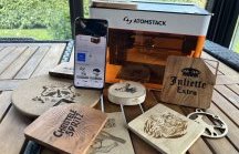 Logo Test Atomstack P1 Mini : un graveur laser portable pour (…)