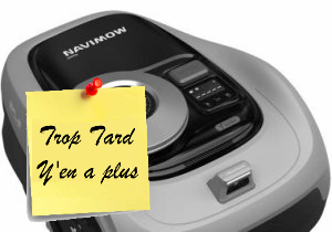 Le robot tondeuse Segway Navimow i105E, sans fil, 600 (...)