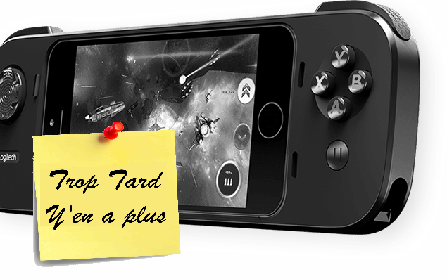 Soldes Manette Batterie Logitech PowerShell pour iPhone (...)