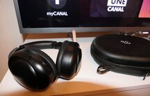 Logo Test casque MU6 Space 2 à réduction de bruit, face aux (…)