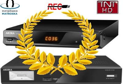 Adaptateurs TNT HD AKIRA DHB-B36HR et DHB-B51H160