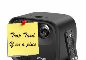 Projecteur ETOE E3 Pro Full HD GoogleTV, 600 Lumens (...)