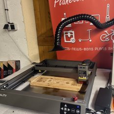 Test machine gravure Laser Creality Falcon2 40 watts (...)