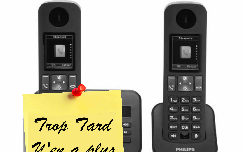 Téléphones fixes sans fil Philips avec repondeur dès (...)