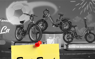 Vente d'été vélos électriques ENGWE et VAKOLE chez (...)
