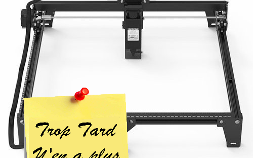 Machine de gravure Laser Mecpow X3 Pro 5 watts à 99,99€ (...)