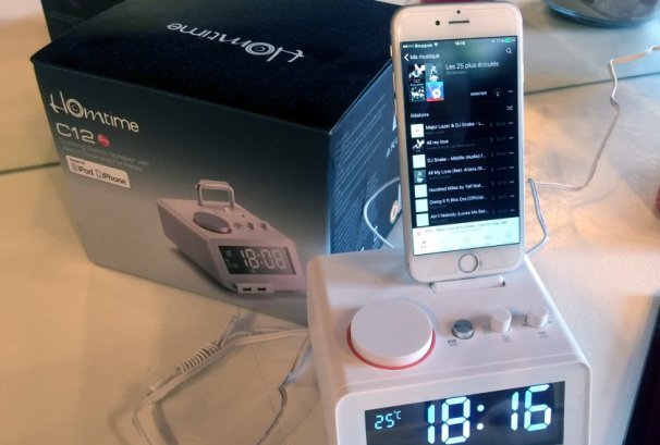 Test HomTime C12 pro, Radio reveil Bluetooth Lightning, le MUST pour votre iPhone (avec vidéo)