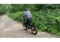 Deal Test LANKELEISI X2000 PLUS, un FAT BIKE PLIANT 20 (...)
