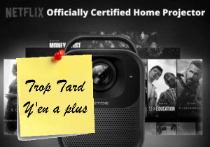 ETOE Seal Pro, Projecteur vidéo certifié GoogleTV , 1000 (…)