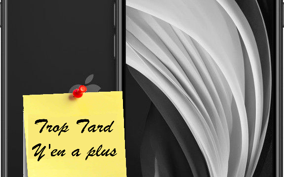 Le dernier iPhone SE 2020 noir à 469€ et 46,90€ de bon (...)