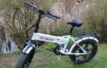 Logo TEST Fat Bike pliant ENGWE EP-2 PRO 750 Watts, un VTT (…)