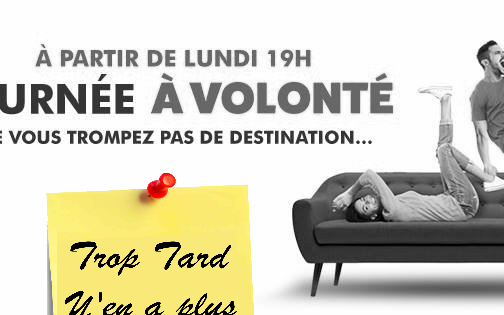 Journée CDISCOUNT à volonté dès lundi 19H, -20% sur tout (...)