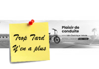 Deal expiré Vente spéciale Printemps sur les Fat Bike Vakole chez (…)