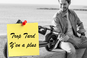 Deal expiré La dernière trottinette SEGWAY Ninebot D38E, autonomie (...)
