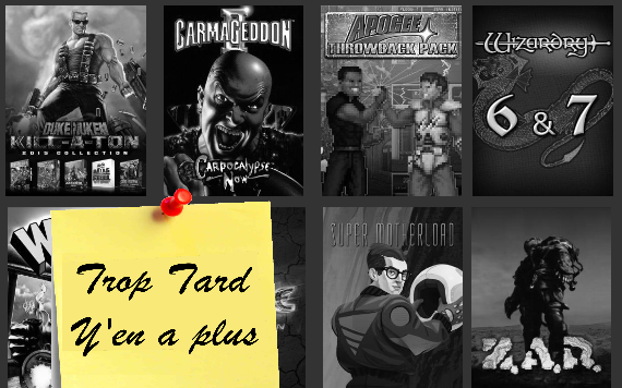 Un bundle de jeux retro sur Steam pour 2,41€