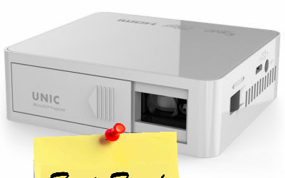 Nouveau mini projecteur à batterie Unic UC50 à 105€ en (...)
