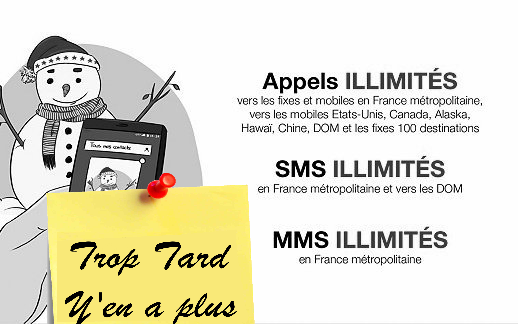 Forfait smartphone Free à 0€99 en vente privée