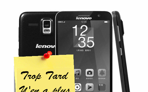 smartphone LENOVO A806 5 pouces HD 8 coeurs 4G à (...)
