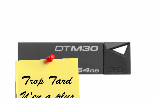 Clé USB 3.0 Kingston DataTraveler Mini 64 Go pour 22€39 (...)