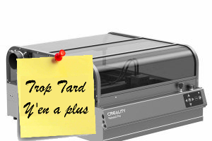 Deal expiré Creality Falcon2 PRO 40 watts, graveur laser caisson (...)