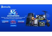 Bon plan relatif Geekbuying fête ses 14 ans, nombreuses promotions sur (...)