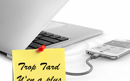 Câble iphone USB Lightning lecteur carte micro USB (...)