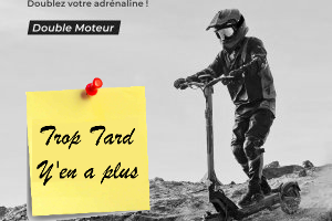 Deal expiré La Trottinette électrique surpuissante, Ausom L2 Max , (…)