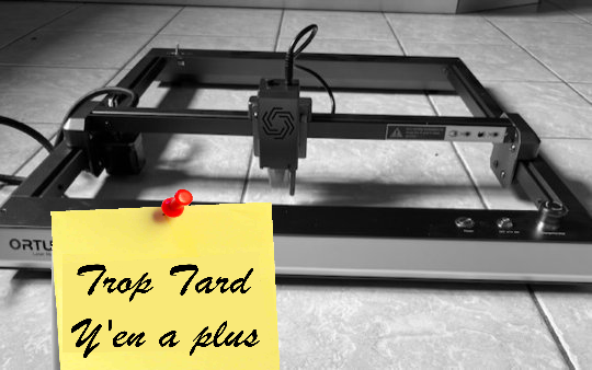 La graveuse Laser Ortur Laser Master 3 10 W avec nid (...)