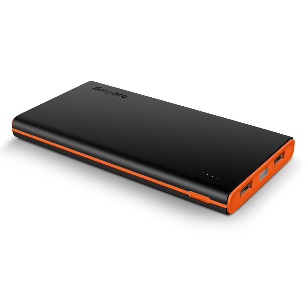 Batterie Externe EasyAcc 10000mah 2.4A charge SMART et lampe à 9€99 @ Amazon