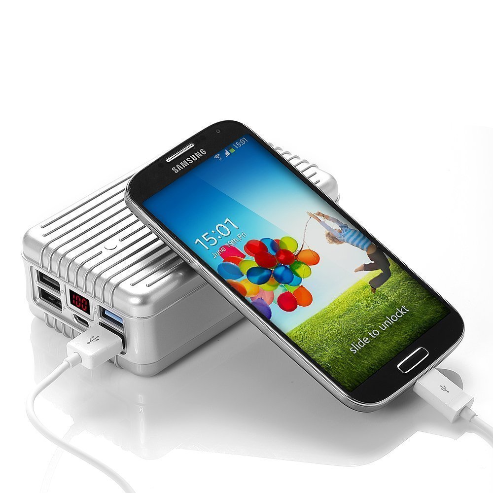 Batterie externe 24000 mAh Poweradd T-mate 4 ports pour smartphone à 15€99