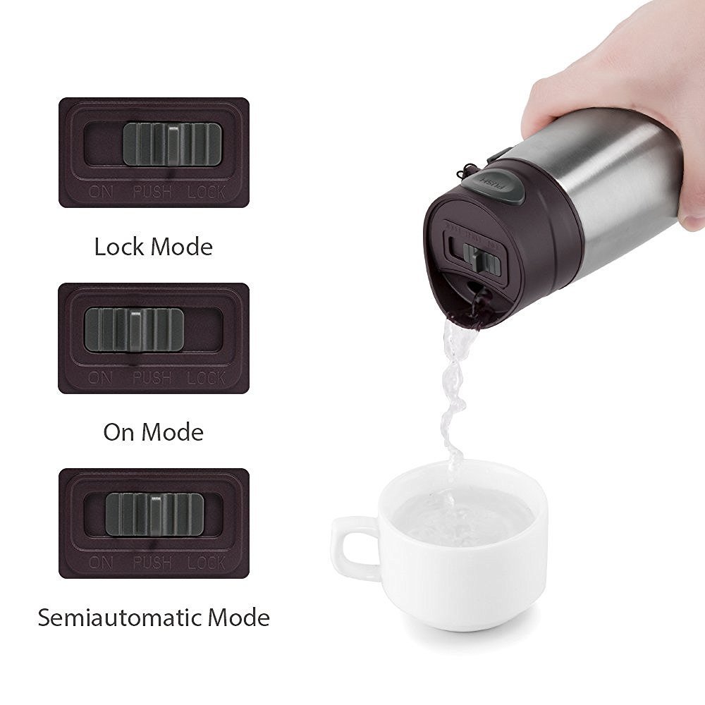 Thermos Mug Isotherme Bestek, double Paroi Acier Inoxydable 500 ML à 5€99 @ Amazon
