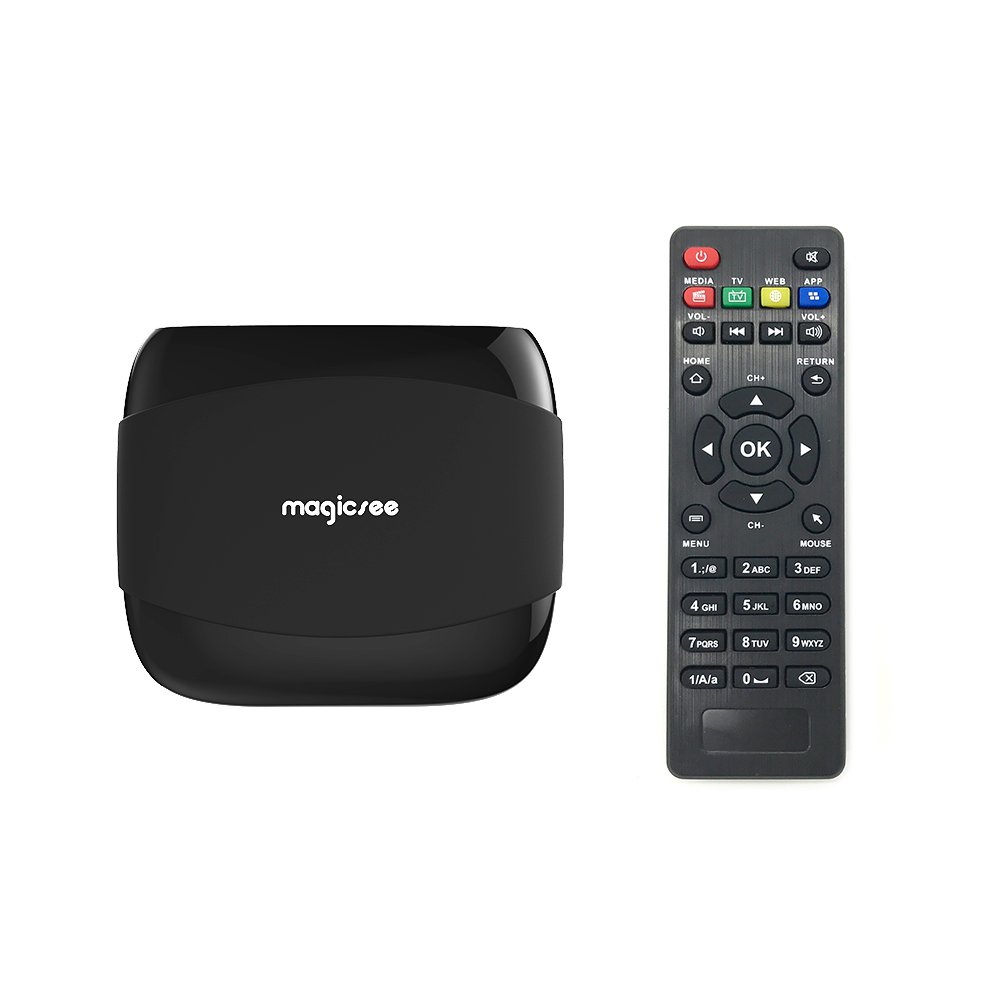 Box TV MAGICSEE N4, 4K, Android 7.1, Amlogic S905X 2/16GO à 23€73