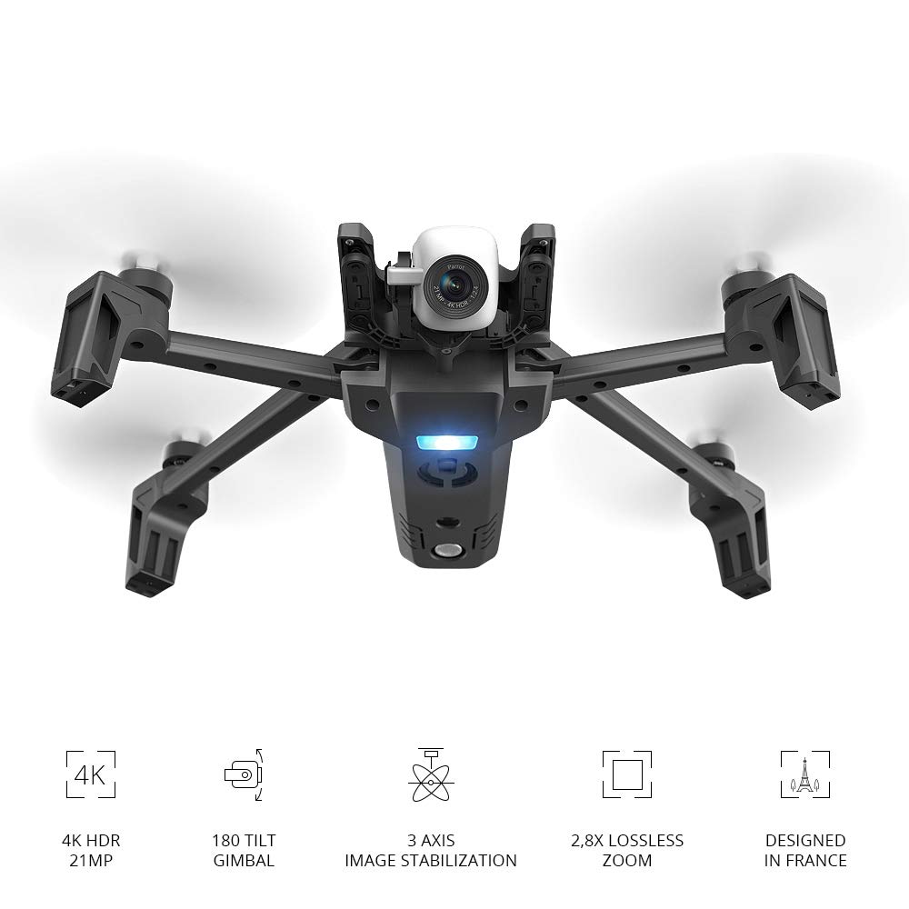  Drone Quadricoptère Parrot ANAFI, Pliable avec Caméra 4K HDR à 349€99 @ FNAC