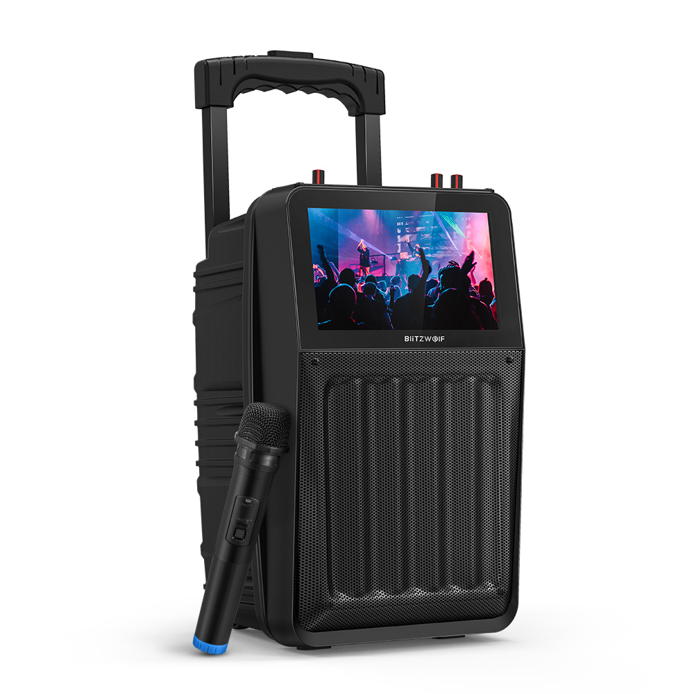 Machine a karaoké BlitzWolf BW-DM1 30W, écran, batterie, micro sans fil à 67€71 stock EU
